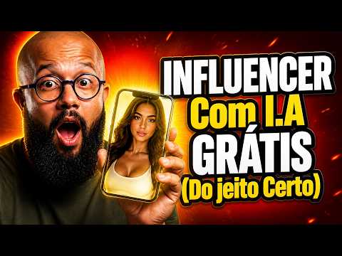O SEGREDO para Criar VÍDEOS com IA Grátis (Crie Seu Próprio INFLUENCER)