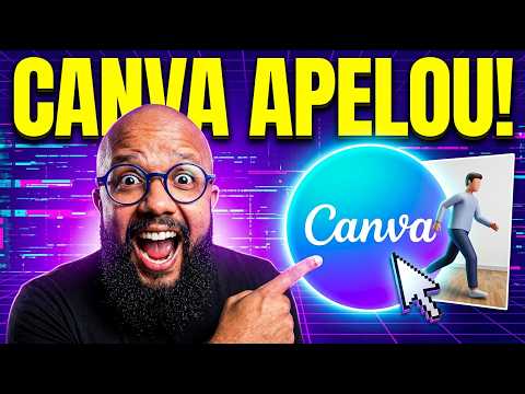 LIBERADO Nova I.A do Canva - Desmonta e edita qualquer imagem de IA