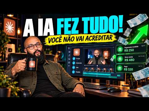 5 Formas de Ganhar Dinheiro com IA SEM APARECER (Nem Gravei Esse Vídeo)