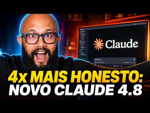 ATUALIZOU: Claude Opus 4.8 O Que MUDOU e Como Usar (Comparativo com GPT 5.5)