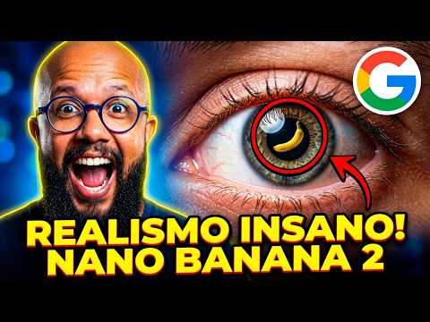 O Google se superou? Nano Banana 2 é bizarramente rápido e muito barato!